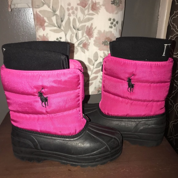 polo zipper boots